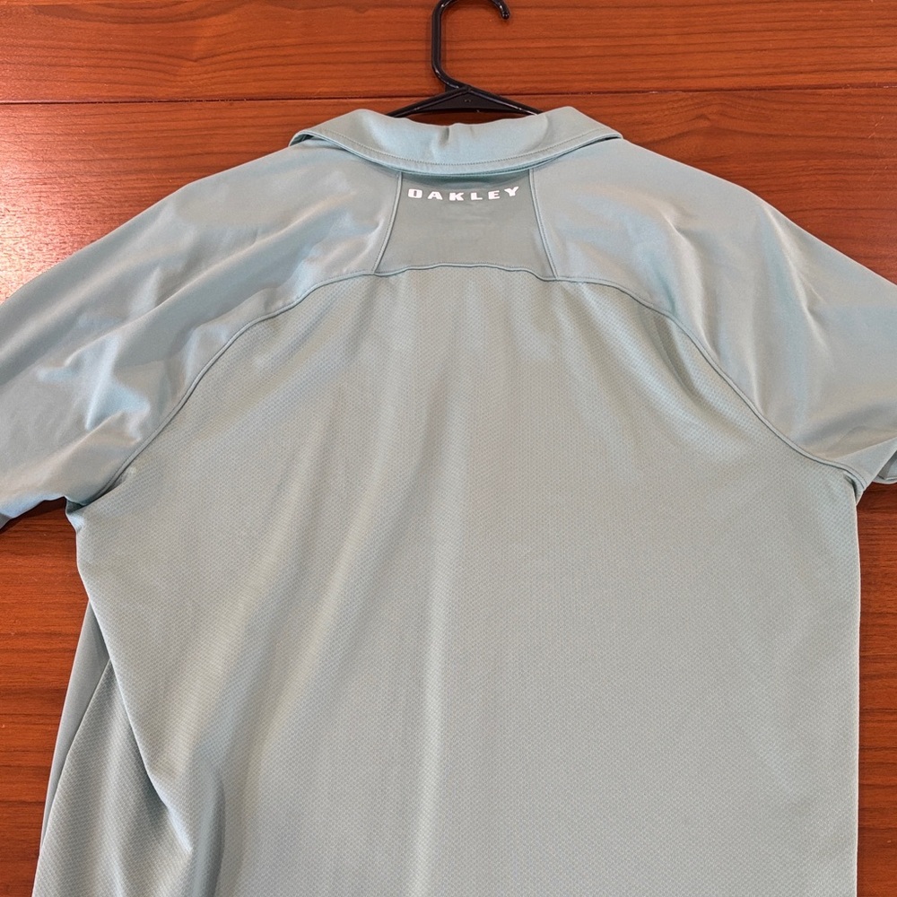 Oakley Sky Green Polo Shirt - Picture 4 of 5